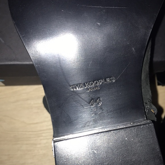 The Kooples black suede boots size 44/11US… never worn—pristine. - Picture 4 of 6